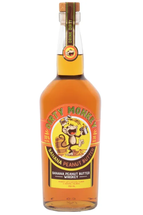 Dirty Monkey Banana Peanut Butter Whiskey