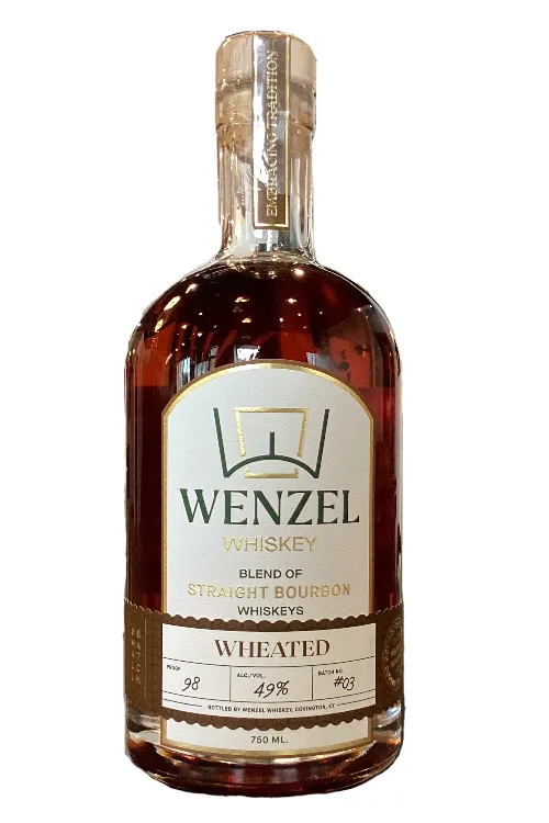 WENZEL DISTILLERY 98 PROOF WHEATED