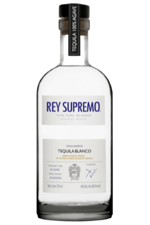 Rey Supremo Tequila Gran Reserva Blanco - 750 ML | Tequila | OHLQ