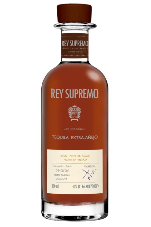 Rey Supremo Tequila Gran Reserva Extra Anejo