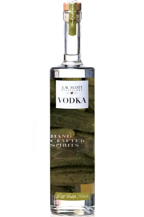 A.m. Scott Distillery Dill Pickle Vodka