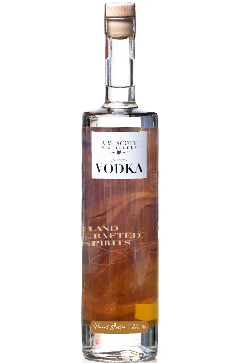 A.m. Scott Distillery Peanut  Butter Vodka