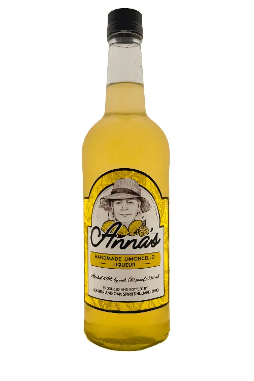 Leather & Oak Anna's Handmade Limoncello - 750 ML | Cordial