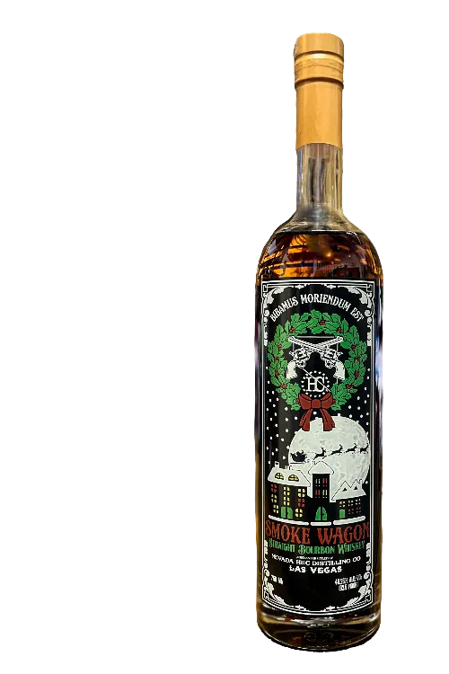 SMOKE WAGON CHRISTMAS STRAIGHT BOURBON WHISKEY