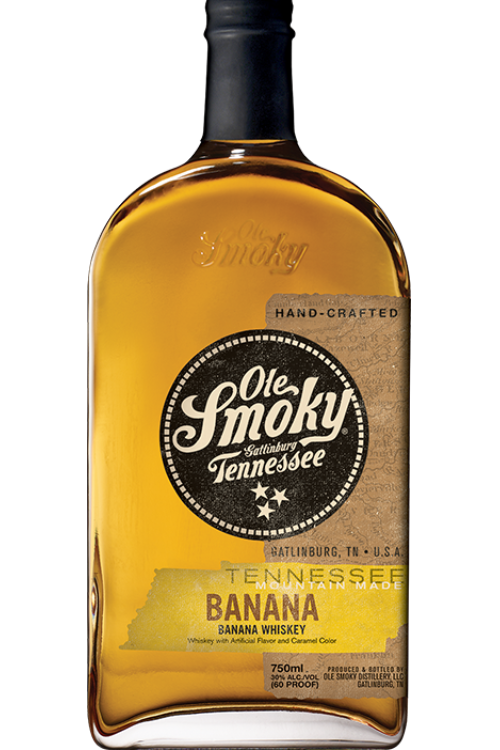 Ole Smoky Banana Whiskey 750 ML Whiskey OHLQ