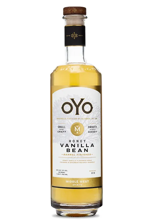 OYO Barrel Finished Honey Vanilla Bean Vodka