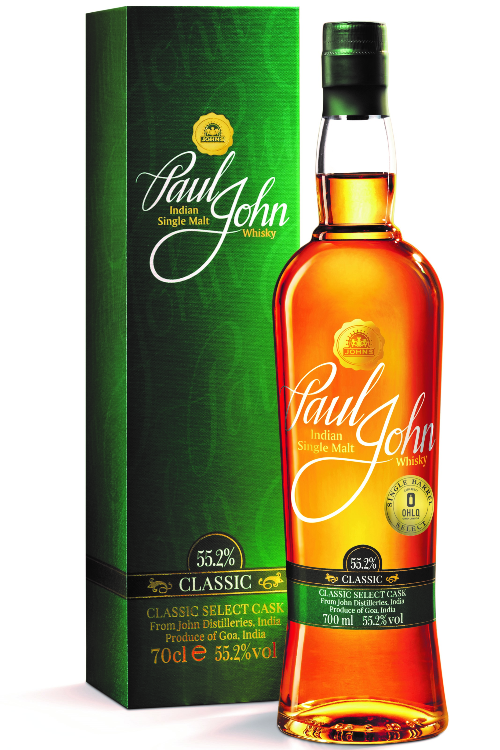 Paul John Classic Select Cask 750 ML Whiskey OHLQ