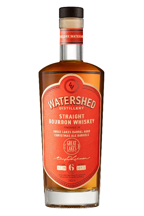 WATERSHED DISTILLERY BEER FINISHED BOURBON WHISKEY