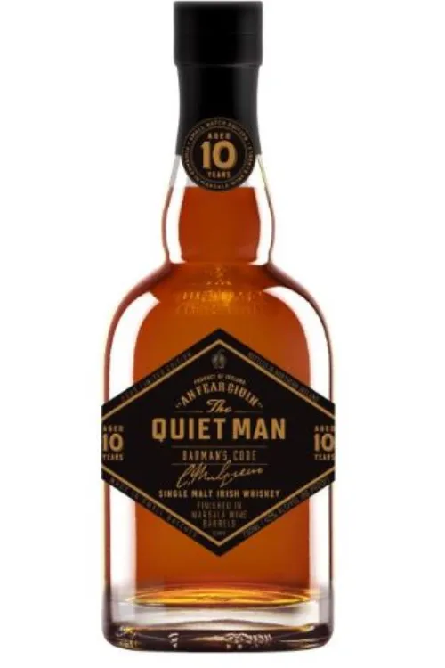 The Quiet Man Single Malt Barman's Code