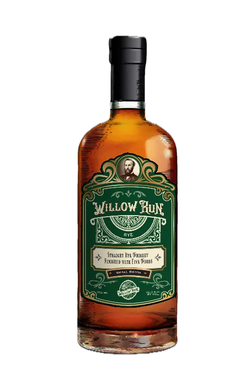 WILLOW RUN STRAIGHT RYE WHISKEY