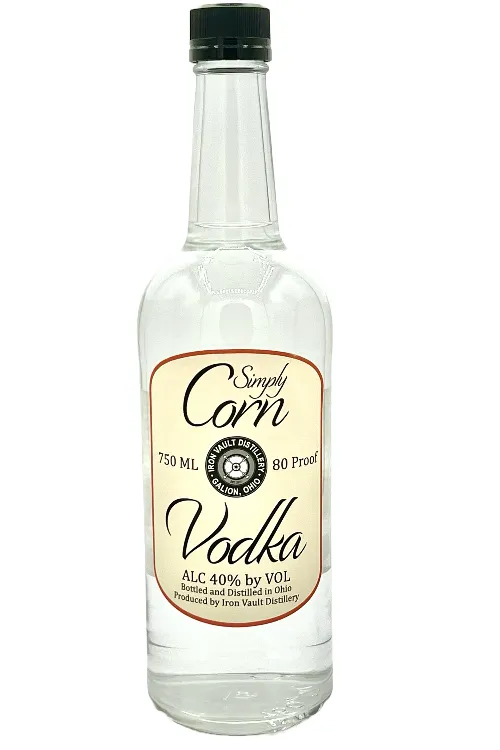 Iron Vault Simply Corn Vodka