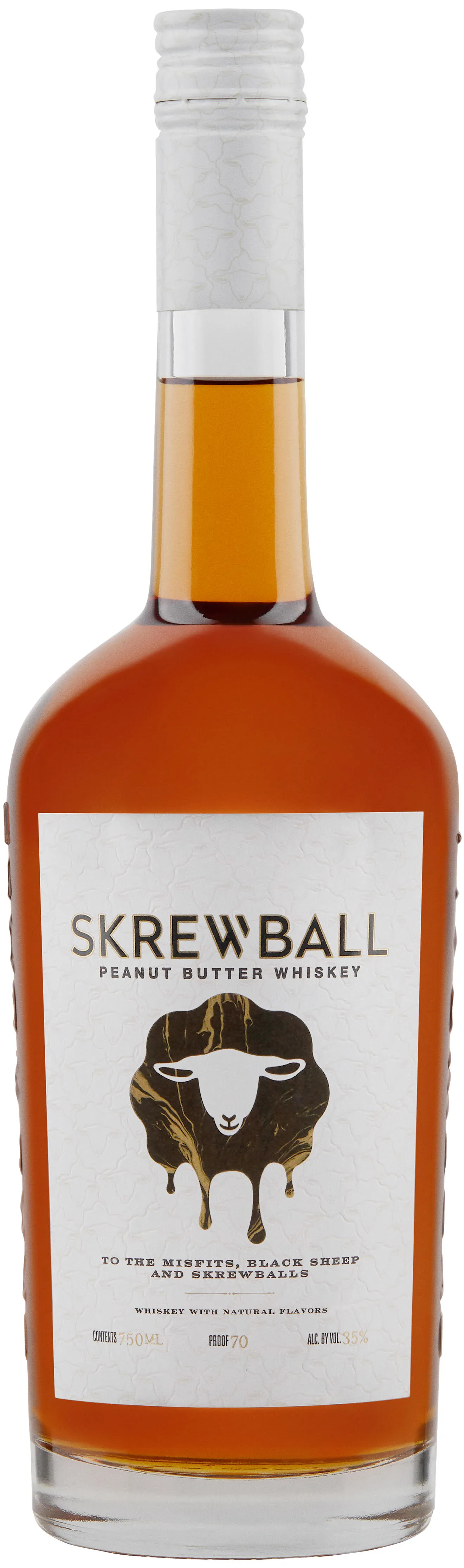 ピーナッツバターウィスキー　SKREW BALL 35% Skrewball Peanut Butter Whiskey Same-Day Delivery or Pickup