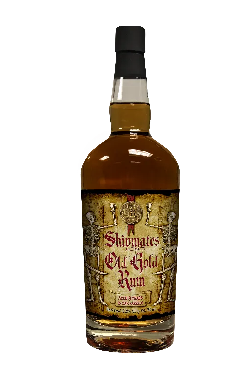 CLEVELAND DISTILLERY SHIPMATES OLD GOLD RUM