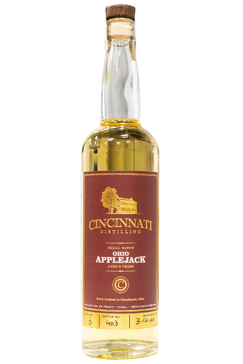 Cincinnati Distilling Ohio Apple Jack