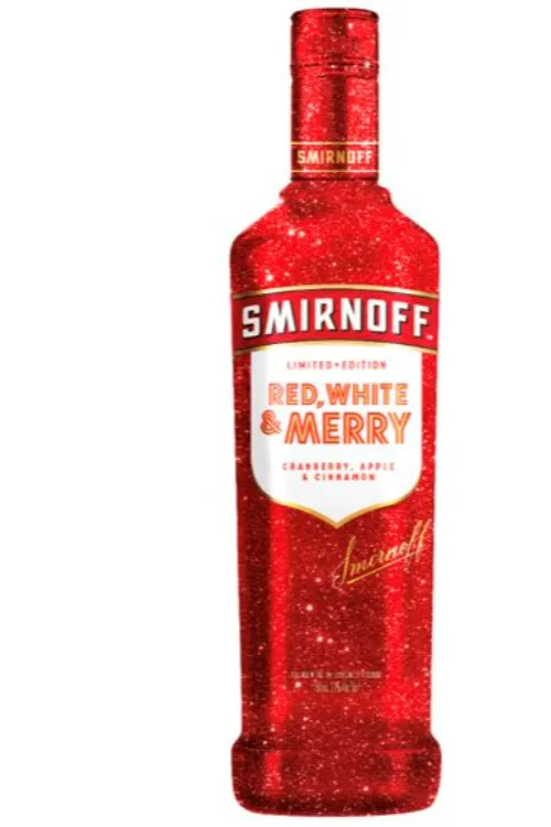 Smirnoff Red White and Merry