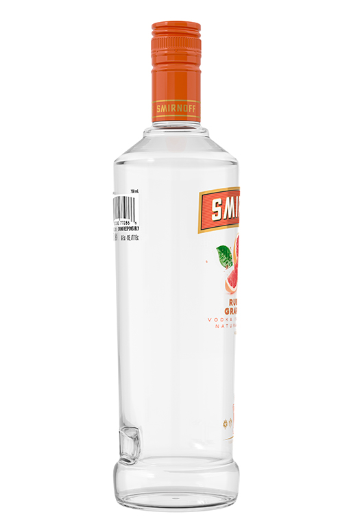 Smirnoff Ruby Red Grapefruit 750 ML Vodka OHLQ