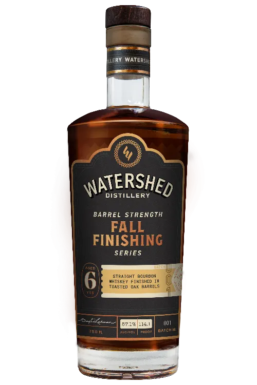 WATERSHED DISTILLERY TOASTED OAK FINISHED BOURBON