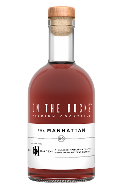 On the Rocks Basil Hayden Dark Rye Manhattan Rtd Whiskey OHLQ
