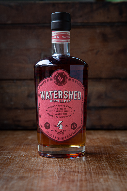 Watershed Distillery Bourbon 4 Year Whiskey Ohlq