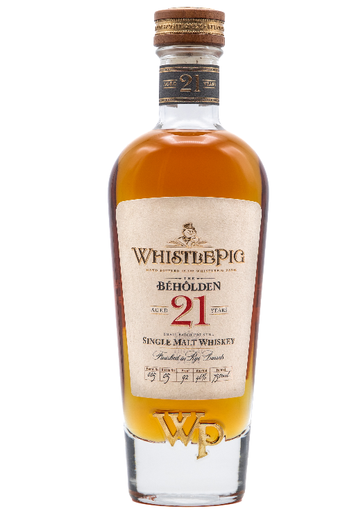 Whistlepig Beholden 21 Yr. Old - 750 ML | Whiskey | OHLQ
