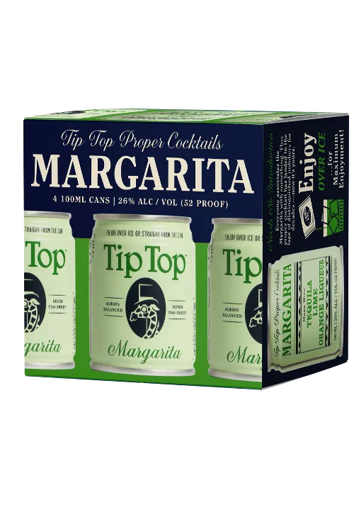 TIP TOP COCKTAILS MARGARITA RTD